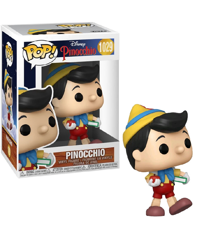FUNKO - Funko Pop! Disney: Pinocchio - Pinocchio (School Bound) 1029 Vinyl Figure 51533