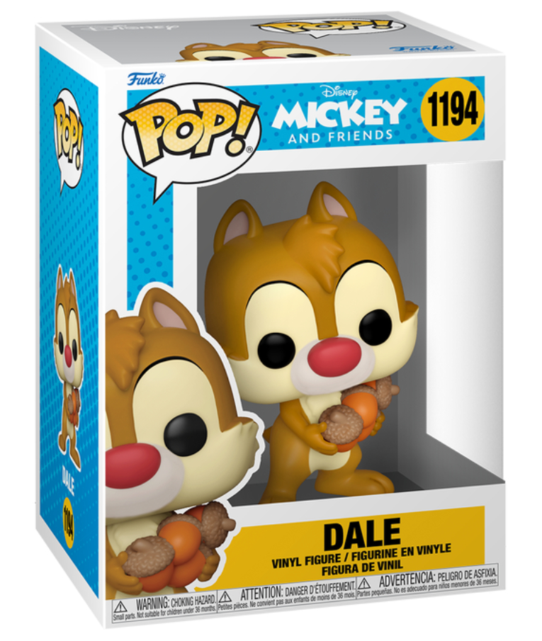 FUNKO - Funko Pop! Disney: Mickey and Friends - Dale 1194 Vinyl Figure 072731