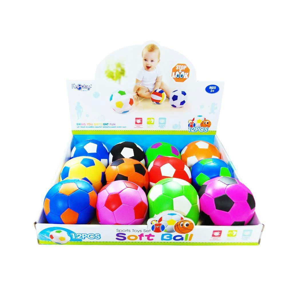 Luna Toys  Soft Ball Μπάλα 10cm Διάφορα Χρώματα  Diakakis 000658307