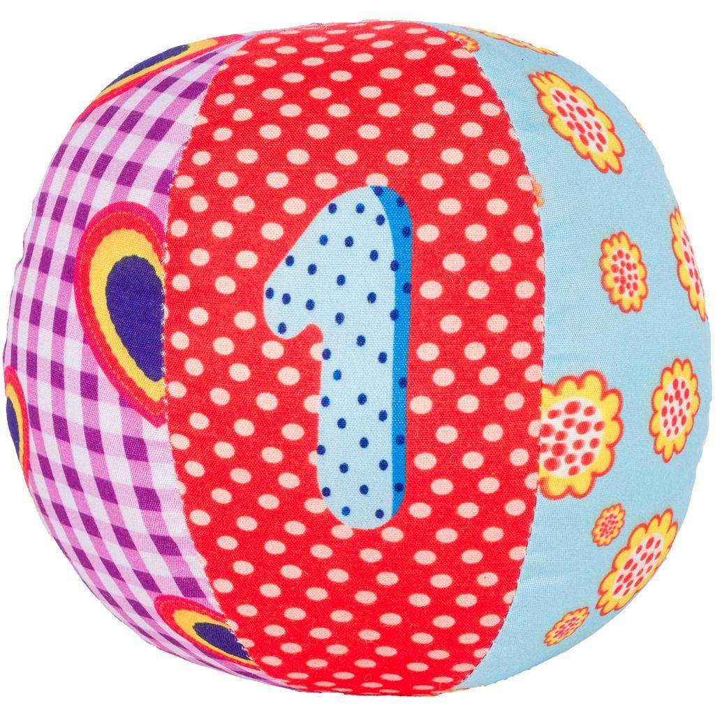 ΔΙΑΚΑΚΗΣ LUNA - Luna Toys  Mini Soft Ball - Μπάλα Υφασμάτινη με Κουδουνίστρα 13cm Diakakis 000622165