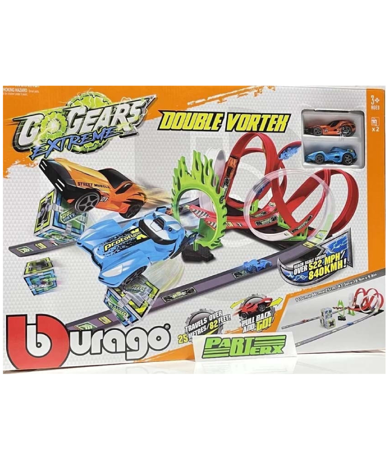 BΒURAGO - BBURAGO Πίστα GoGears Extreme Playset 1 Car Ηλικία 3+  18-30536