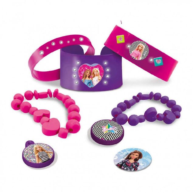 REAL FUN TOYS - Lisciani Barbie 1000 Bijoux Crea Kit - Κατασκευή Μπιζού  Ηλικία 4+   Real Fun Toys 76901