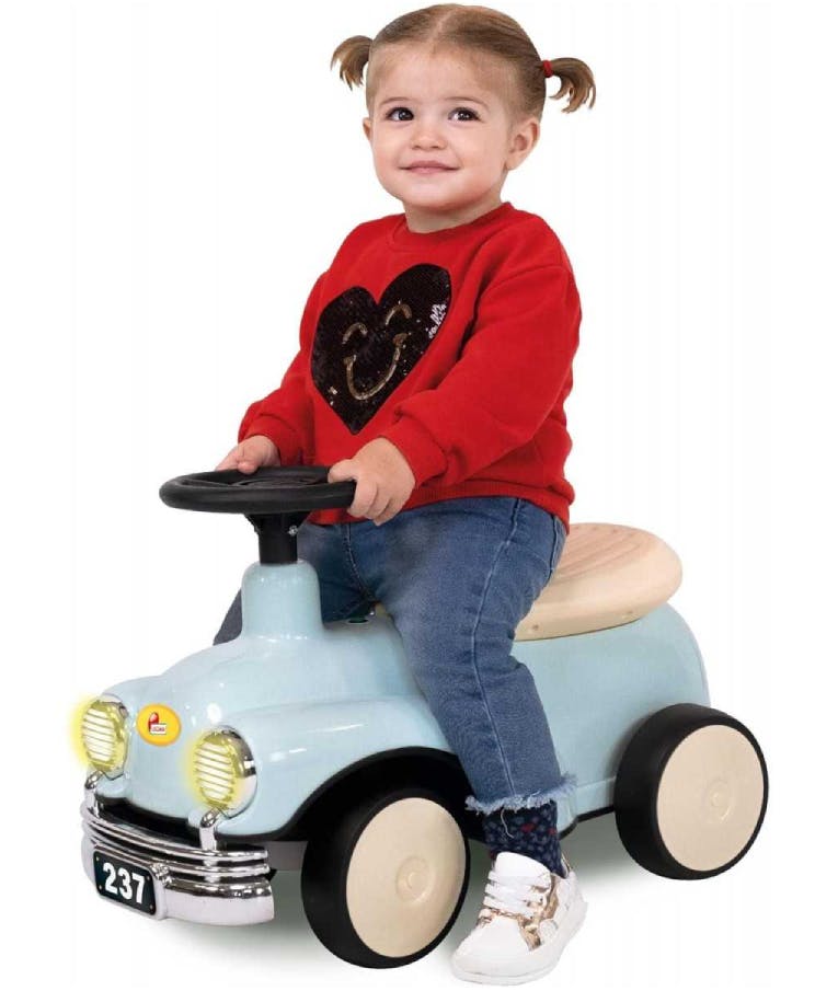 REAL FUN TOYS - Carotina Ride On Car+ Games + Memo Αυτοκίνητο με εκπαιδευτικά Puzzle Ηλικία 18-36 Μηνών Lisciani Real Fun Toys 102259