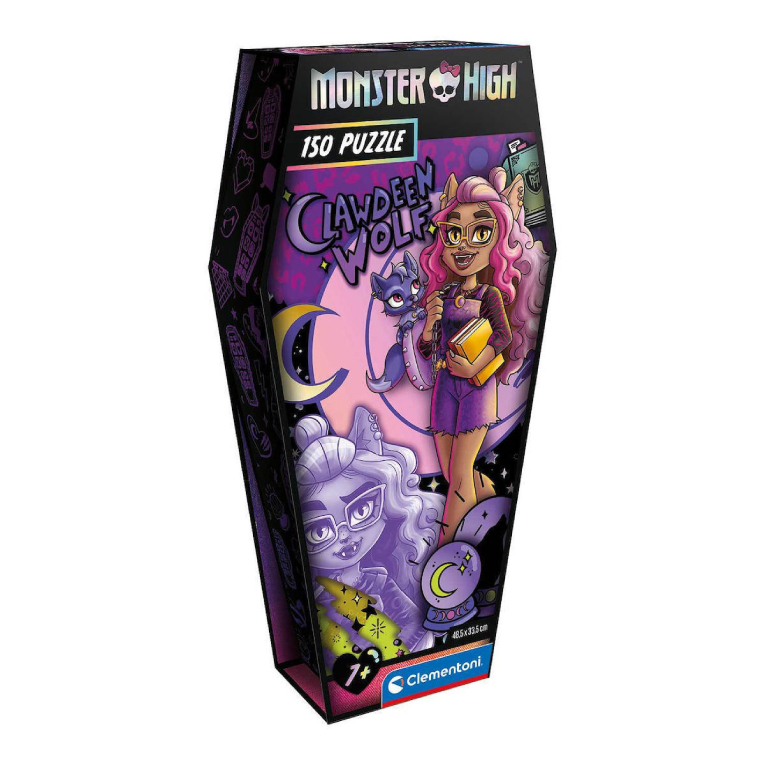 Puzzle Παζλ Monster High Coffin Pack CLEMENTONI  150 τεμ 1210-28183 48.5x33.5  cm