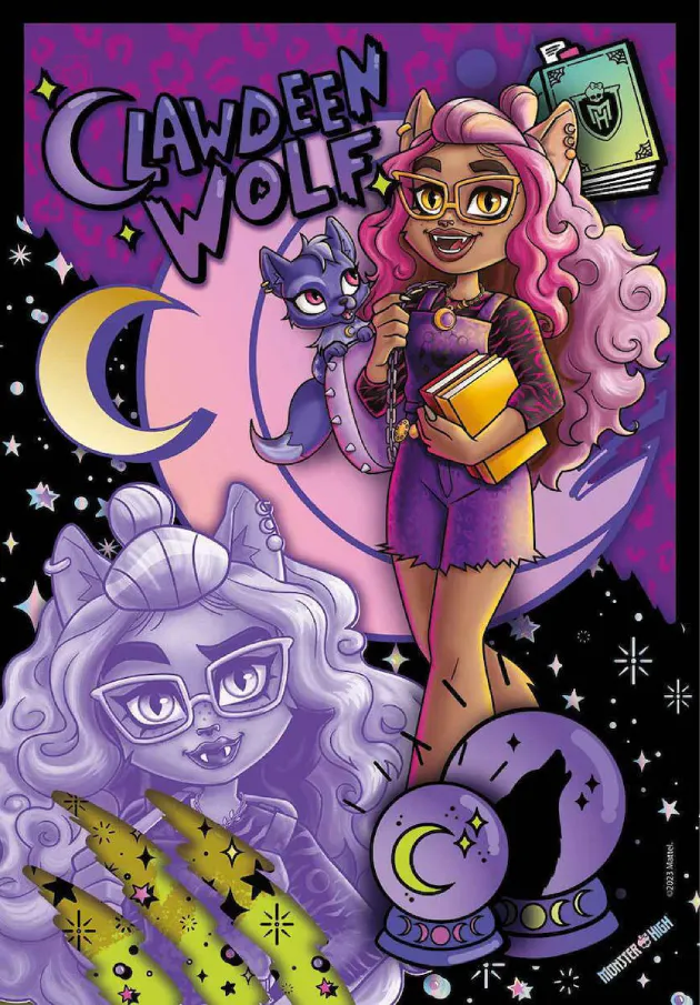 AS CLEMENTONI - Puzzle Παζλ Monster High Coffin Pack CLEMENTONI  150 τεμ 1210-28183 48.5x33.5  cm