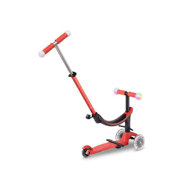 M-CRO - Micro Mini 2Grow Deluxe Magic LED Scooter - Παιδικό Πατίνι 4 σε 1 Προσαρμοζόμενο για Ηλικίες 1-6 ετών με Led στις Ρόδες  MMD356