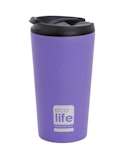 Ποτήρι Θερμός Λιλά 370ml Coffee Cup Lilac matte 0.37lt 33-BO-4013 Ecolife