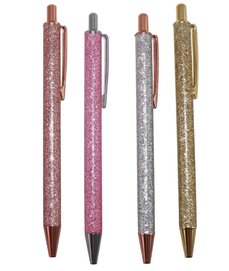 TESORO - The Littlies Στυλό με Glitter στο Σώμα Ballpoint 0.7mm Tesoro (Διάφορα Χρώματα) 0582161 0.7 TIP