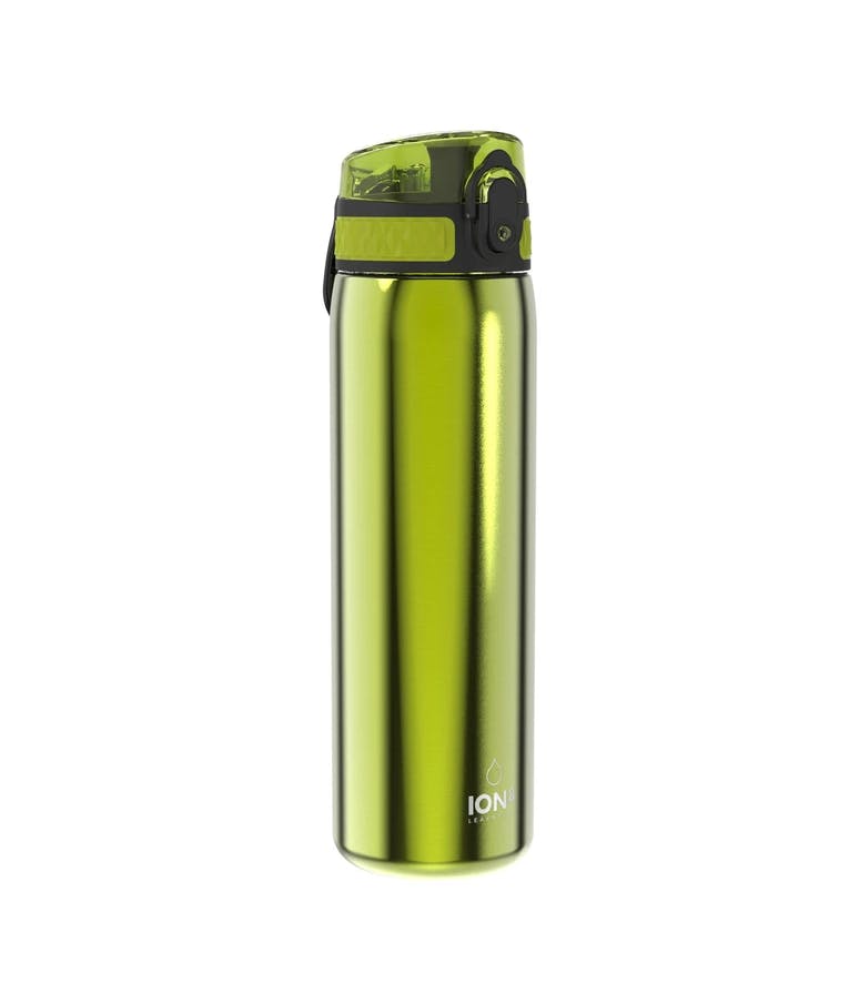 Ion 8 Leak Proof Insulate Steel Water Bottle Μπουκάλι ισοθερμικό Ανοξείδωτο Ατσάλι Slim Green Πράσινο 600ml I8SS500MGRE