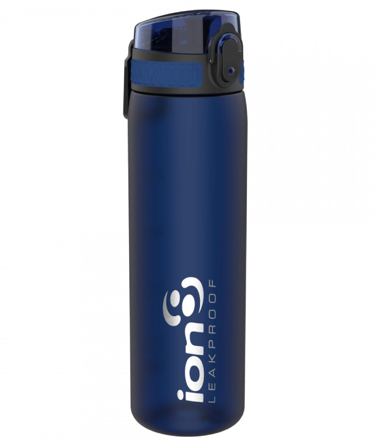 Ion 8 Leak Proof Sports Bottle Παγούρι Slim Navy Blue Σκουρο Μπλε 600ml I8500FNAV