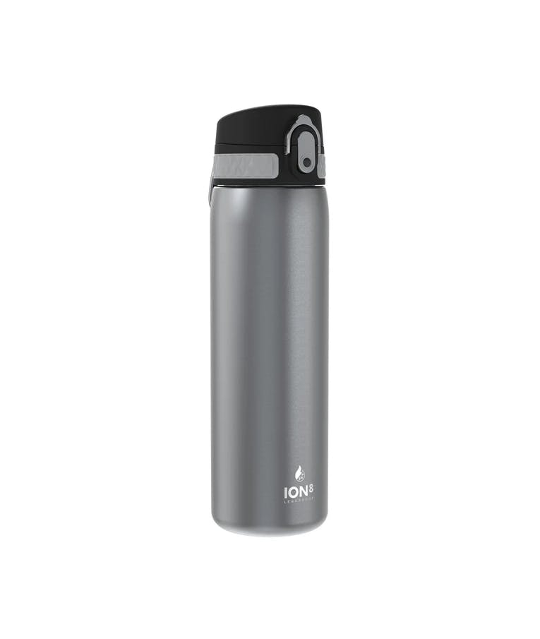 Ion 8 Leak Proof Insulate Steel Water Bottle Μπουκάλι ισοθερμικό μεταλλικό Ανοξείδωτο Ατσάλι Slim GREY Γκρι 500ml I8TS500FGRY