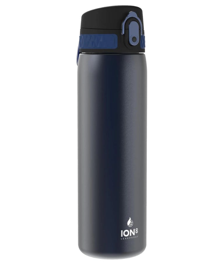 Ion 8 Leak Proof Insulate Steel Water Bottle Μπουκάλι ισοθερμικό μεταλλικό Ανοξείδωτο Ατσάλι Slim Blue ΜΠλε 500ml I8TS500FNAV