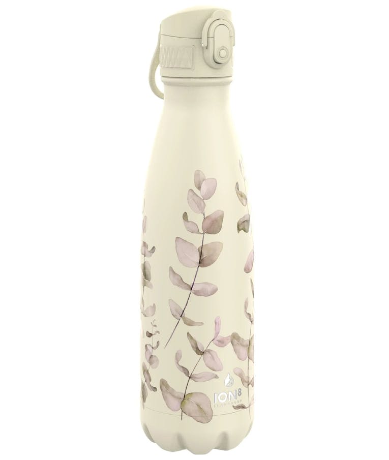 Ion 8 Leak Vacuum Proof Insulate Steel Bottle MAGNOLIA FLORAL Μπουκάλι ισοθερμικό Ανοξείδωτο Ατσάλι Μπεζ 500ml I8TMP500BFLEGG