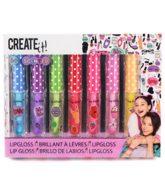 CREATE IT! - Create it! Lip Gloss Fragrance and Glitter Set of 7pcs - Παιδικά Λιπ Γκλος Συσκευασία των 7τμχ  Ηλικία 6+ 84144