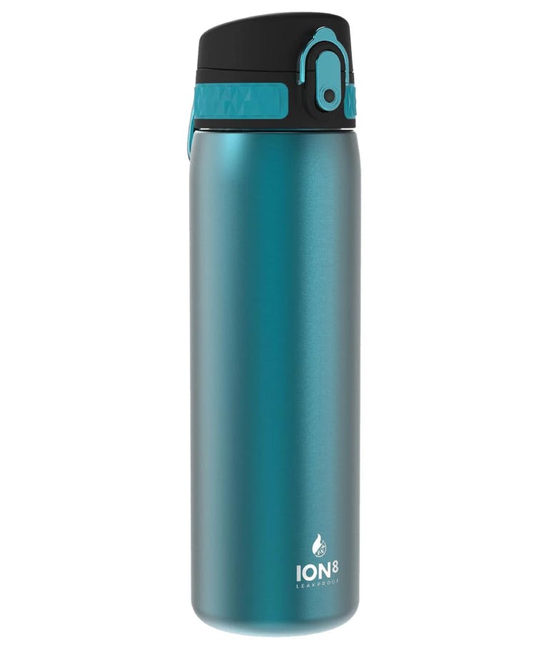 Ion 8 Leak Proof Insulate Steel Water Bottle Μπουκάλι ισοθερμικό μεταλλικό Ανοξείδωτο Ατσάλι Slim Turquoise 500ml I8TS500FAQU