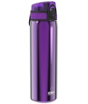 Ion 8 Leak Proof Insulate Steel Water Bottle Μπουκάλι Ανοξείδωτο Ατσάλι Slim Μωβ Purple 600ml I8SS500MPUR