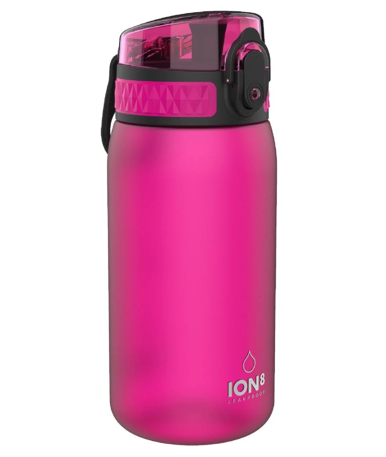 Ion 8 Leak Proof Sports Bottle Pod Παιδικό Παγούρι Slim Ροζ ROSE 400ml I8350FPIN