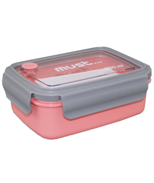 MUST - Must  Δοχείο Φαγητού με Κουτάλι -  Lunch Box with Spoon  Χωρητικότητας 880ml  BPA Free Diakakis 584198