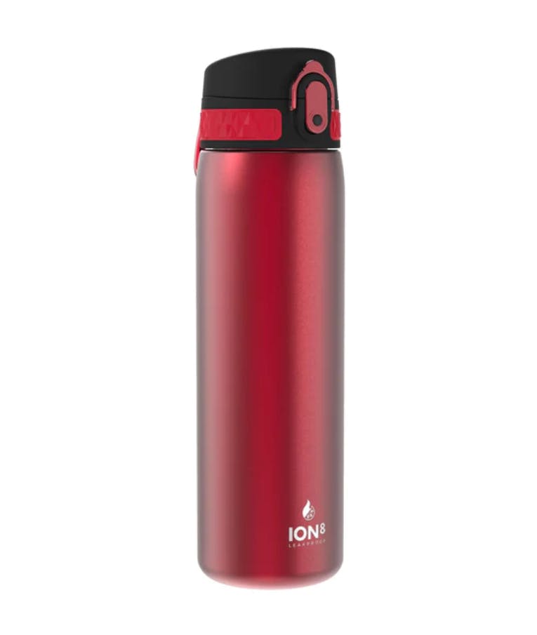 Ion 8 Leak Proof Insulate Steel Water Bottle Μπουκάλι ισοθερμικό μεταλλικό Ανοξείδωτο Ατσάλι Slim Κόκκινο Red 500ml I8TS500FRED