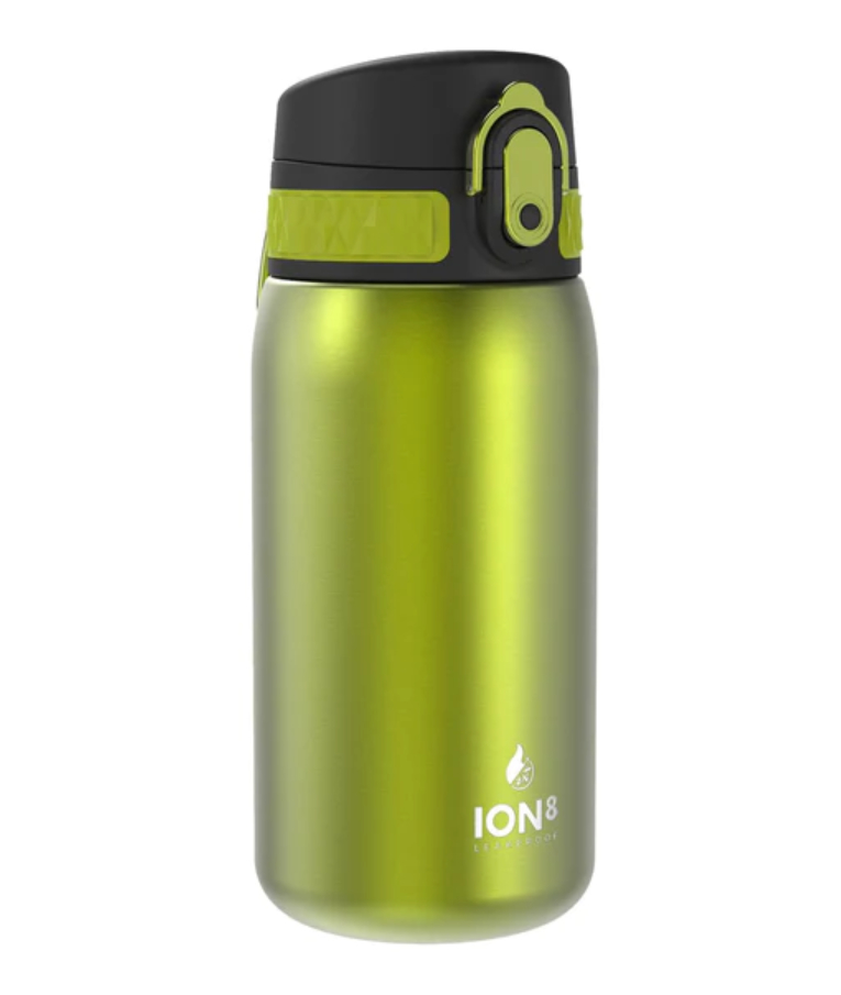 ION8 - Ion 8 Leak Proof Insulate Steel Water Bottle Μπουκάλι ισοθερμικό μεταλλικό Ανοξείδωτο Ατσάλι Slim Πράσινο Green320ml I8TS350FGRE