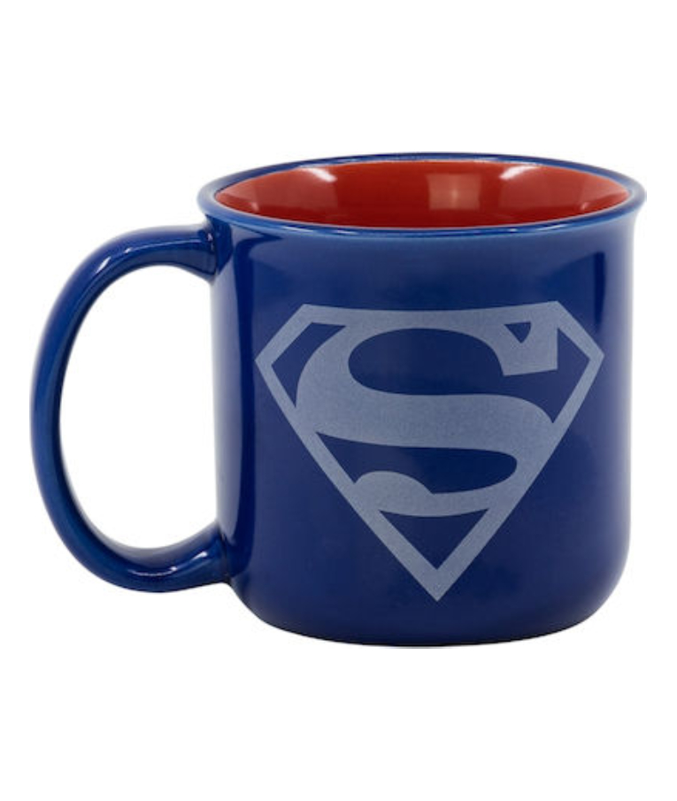 GIM - Stor Superman Κούπα Κεραμική Μπλε 400ml -14oz  530-85669