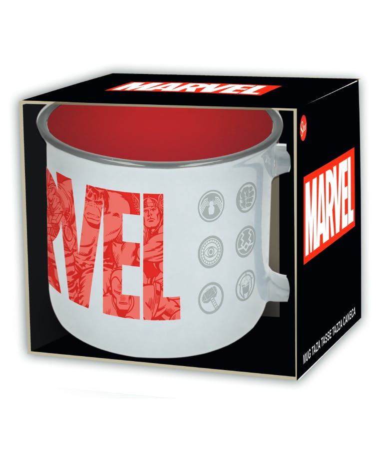 GIM - Stor Marvel Κούπα Κεραμική Λευκη 400ml -14oz  530-01626