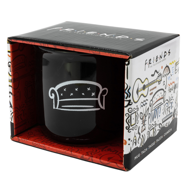 GIM - Friends Mug 410ml in Gift Box | Κούπα Ροφημάτων Κεραμική Friends | STOR 530-08621