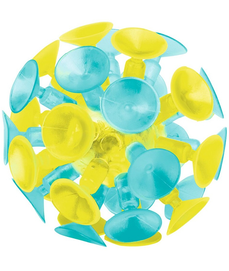 Moses Light-Up Suction Cup Balls - Μπάλα με Βεντουζάκια που Πετώντας την Κολλάει σε Λείες Επιφάνειες και Φωτίζει 30331