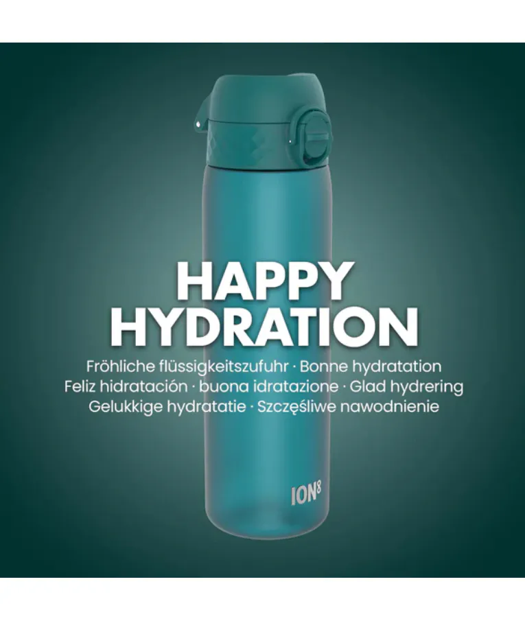 ION8 - Ion8 Leak Proof Slim Sports Water Bottle ΤΥΡΚΟΥΑΖ Παγούρι 500ml  I8RF500AQU