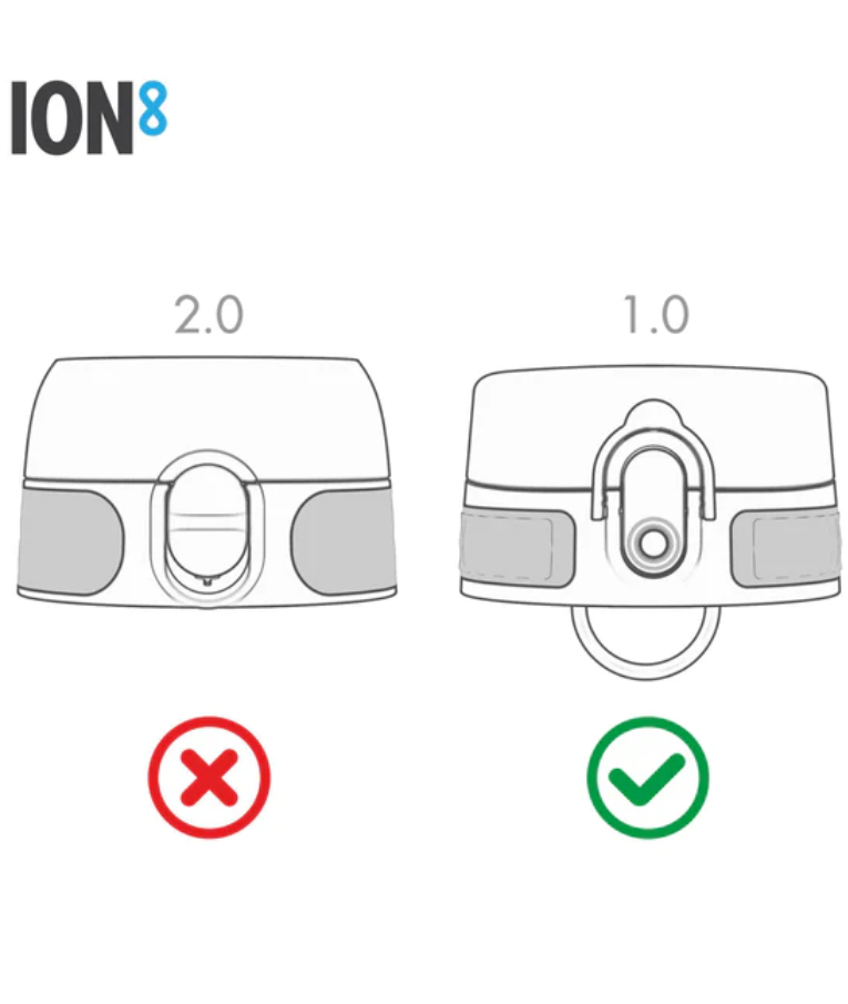ION8 - Ion 8 Leak Proof Ανταλλακτικό LID SEALS 1τεμ  (for 320ml-350ml-400ml-500ml-600ml-750ml-1000ml-1100ml-1200ml)