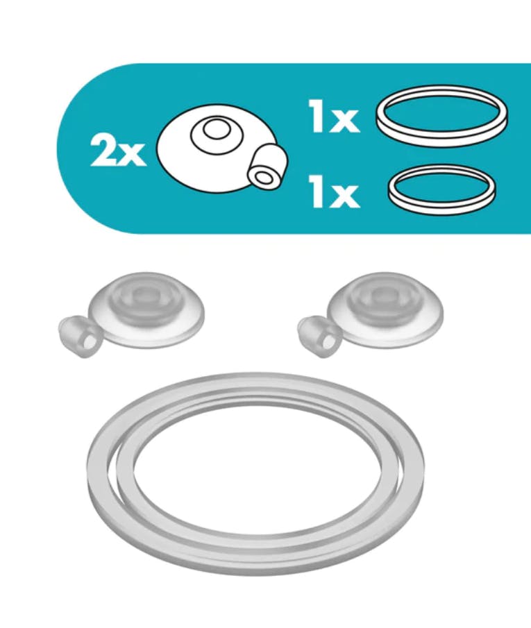 ION8 - Ion 8 Leak Proof Ανταλλακτικό LID SEALS 1τεμ  (for 320ml-350ml-400ml-500ml-600ml-750ml-1000ml-1100ml-1200ml)