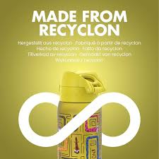 ION8 - Ion8 Leak Proof Kids Water Bottle Pod SNAKES Παιδικό Παγούρι Φίδια Κίτρινο 350ml  I8RF350PYSNAKES