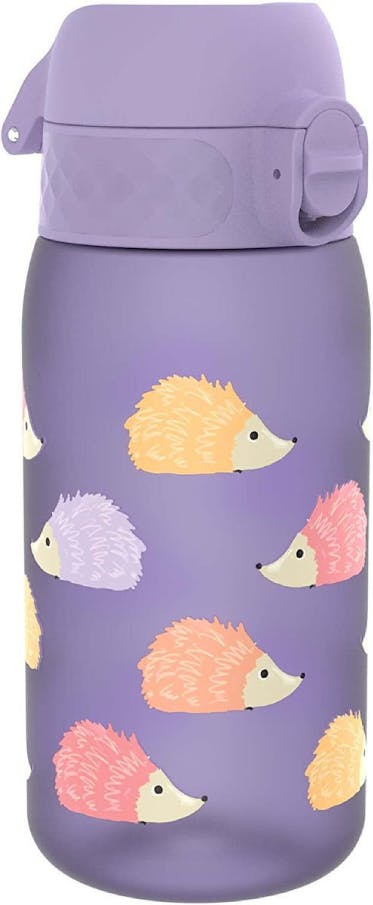Ion8 Leak Proof Kids Water Bottle Pod HEDGEHOGS Παιδικό Παγούρι Σκατζοχοιράκια Μωβ  350ml  I8RF350PVHHOG