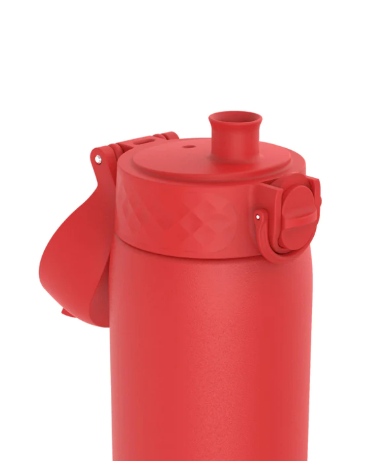 Ion 8 Leak Proof Slim Water Bottle Stainless Steel RED Μπουκάλι από Ανοξείδωτο Ατσάλι Κόκκινο 600ml I8SS600RED