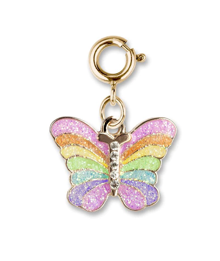 ! Gold Butterfly Charm - Γουράκι σε Σχήμα Πεταλούδας CT01-06