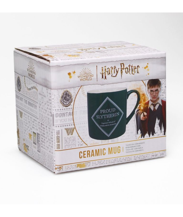 WIZARDING WORLD - Κούπα Κεραμική Harry Potter σε Κουτί PROUD SLYTHERIN 325ml   Wizarding World 49554