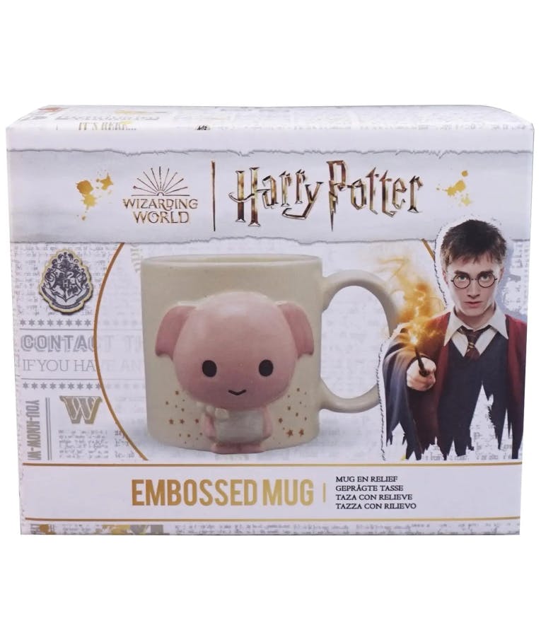 WIZARDING WORLD - Κούπα Κεραμική Ανάγλυφη Harry Potter σε Κουτί DOBBY FREE 350ml  Wizarding World 49324