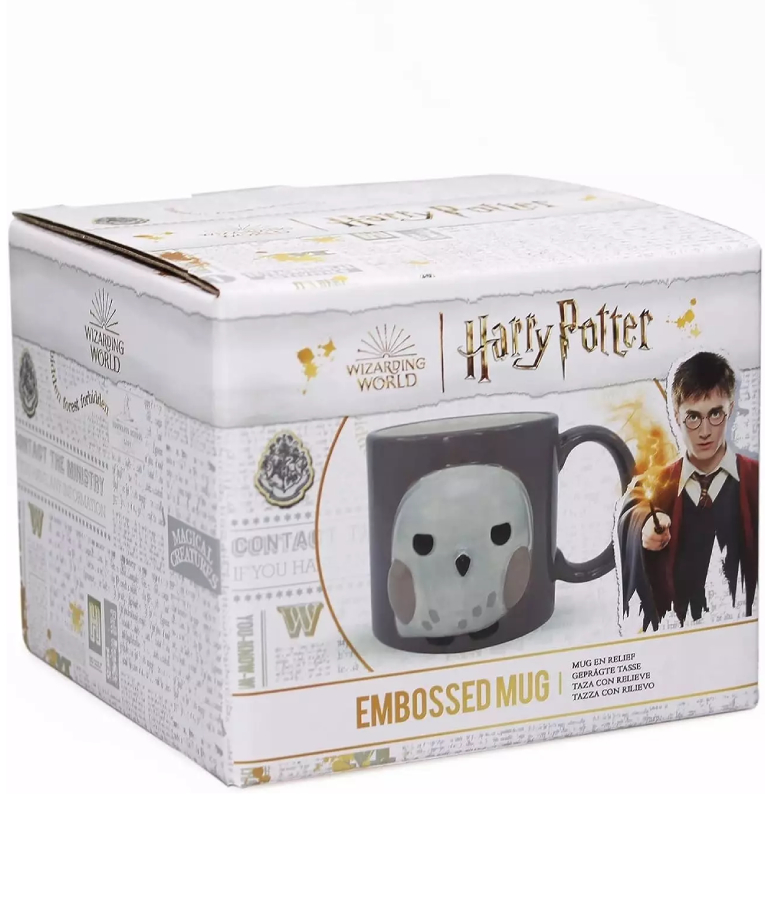 WIZARDING WORLD - Κούπα Κεραμική Ανάγλυφη Harry Potter σε Κουτί HEDWIG 350ml Wizarding World 49326