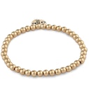 Charm it! Gold Stretch Bead Bracelet - Βραχιόλι με Χρυσές Μικρές Χάντρες   CT07-03