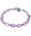 Charm it! Purple Chain Bracelet - Ροζ Μπρασελέ  CT05-04
