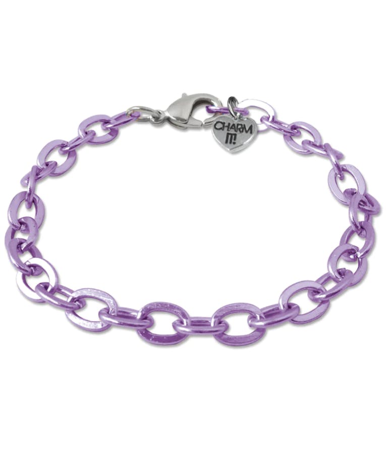 CHARM IT - Charm it! Purple Chain Bracelet - Ροζ Μπρασελέ  CT05-04