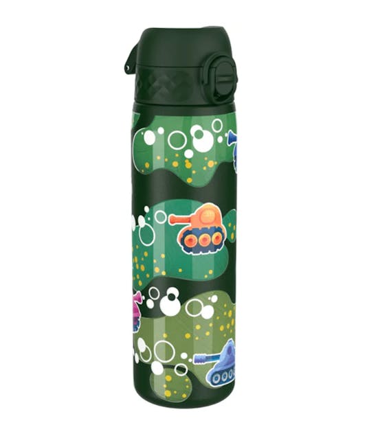 ION8 - Ion 8 Leak Vacuum Proof Stainless Steel Bottle TANKS Μπουκάλι Ανοξείδωτο Ατσάλι Σκούρο Πράσινο600ml  I8SS600PGTANKS