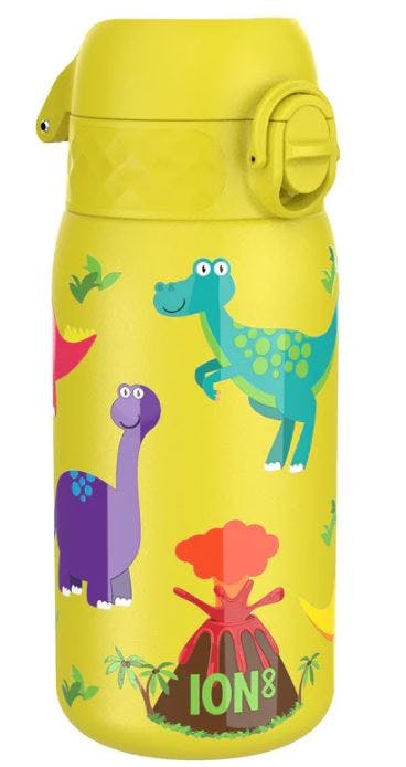 Ion8 Leak Proof Stainless Steel Vacuum Insulated ThermoShield DINO 320ml Μπουκάλι Ανοξείδωτο I8TS320PYDINO