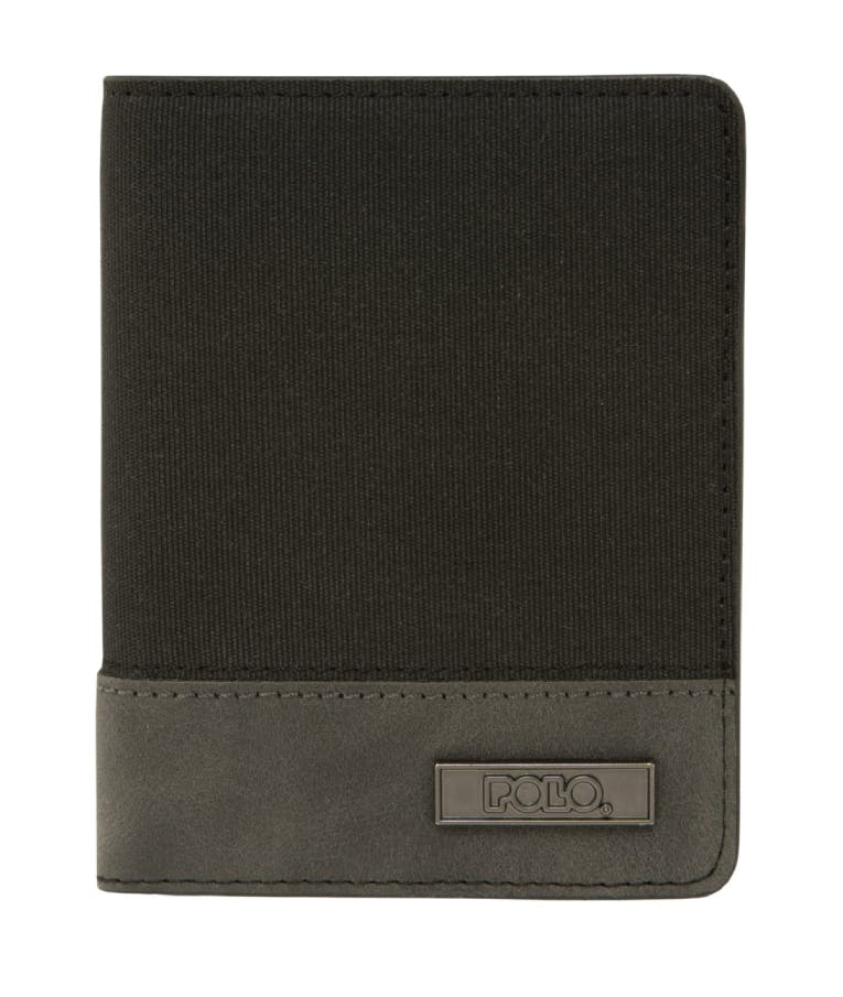 POLO - Polo Wallet Classic VERTICAL Πορτοφόλι Χρώμα Μαύρο 9-38-003-2000