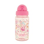  Tritan Water Bottle with Strap 450ml Παγούρι Νερού σε χρώμα ΡΟΖ PRINCESS 9-48-001-8315