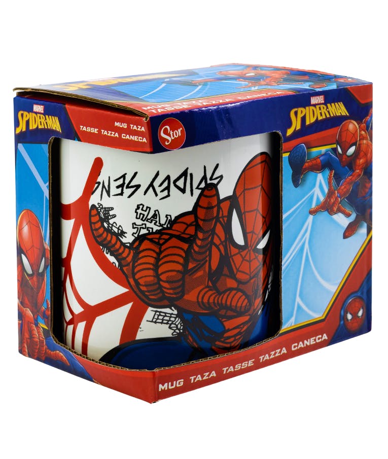 STOR - Stor Κεραμική Κούπα 330 ml (11oz) | Σε Κουτί Δώρου Spiderman Urban web 530-88124