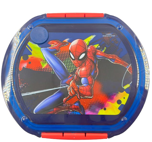 GIM - Gim SPIDERMAN Ανοξείδωτο Παιδικό Δοχείο Φαγητού 0.7lt Μπλε Μ15 x Π6.5 x Υ16.5cm 3+  557-12267 non dishwasher safe