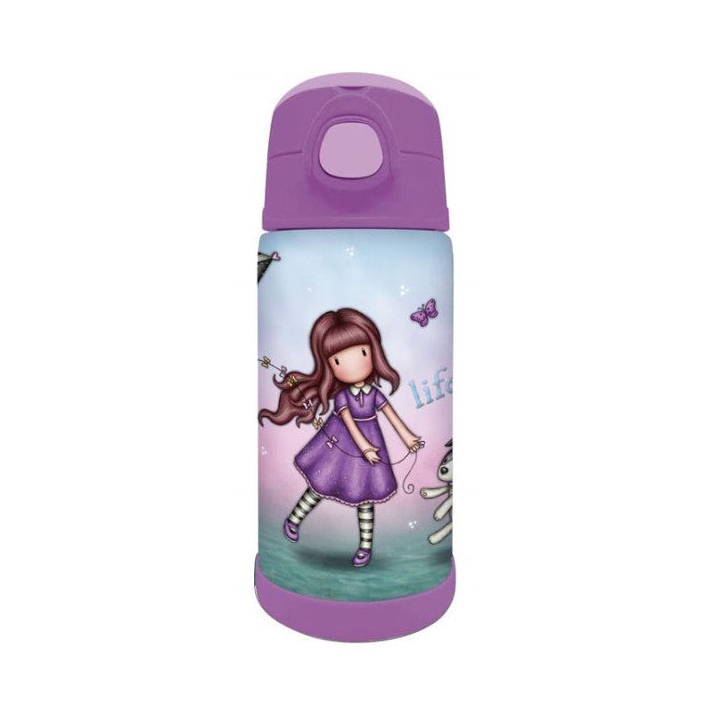 SANTORO -  Gorjuss Ισοθερμικό Παγούρι THERMOS DON'T FLY AWAY GORJUSS 450ml με Καλαμάκι   247152