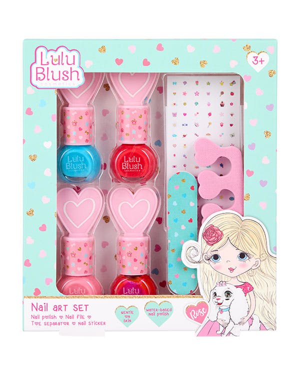 Lulu Blash Nail Art Set Σετ Νυχιών με βάση το Νερό  Ηλικία 3  84955