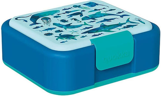 Kids Sandwich Box Double Wall with Compartments SEA ANIMALS Δοχείο Φαγητού με χωρίσματα Ηλικία 4+ 40254